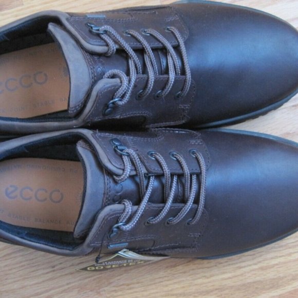 NEW IN BOX ECCO Track 6 GORETEX Men Low Boots Brown/Coffee size EU43(US 9-9.5) main image 9